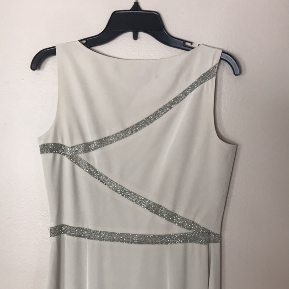 Vintage Niteline Della Roufogali long dress with beaded details size 10 - Picture 14 of 14